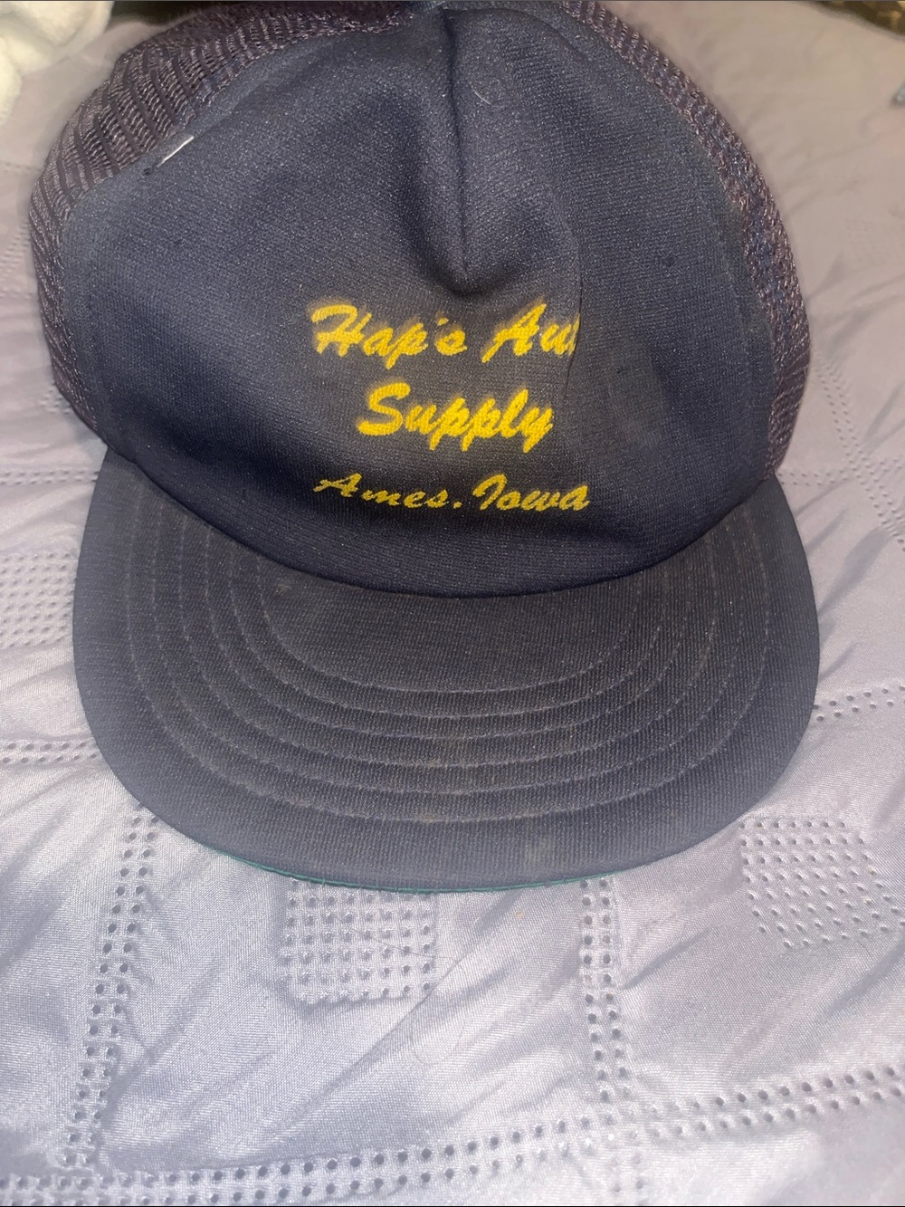 Black and Yellow Trucker Cap